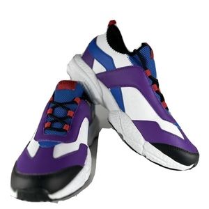 Mazino Men's Scoria Fashion Chunky Sneakers Purple Blue Red Black Casual Shoes